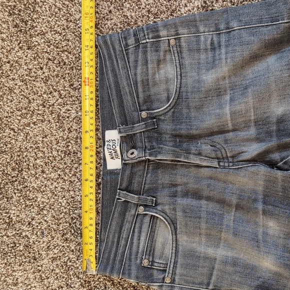 Naked & Famous Denim Super Skinny Charcoal Men's Jeans Size 29 - Picture 4 of 16